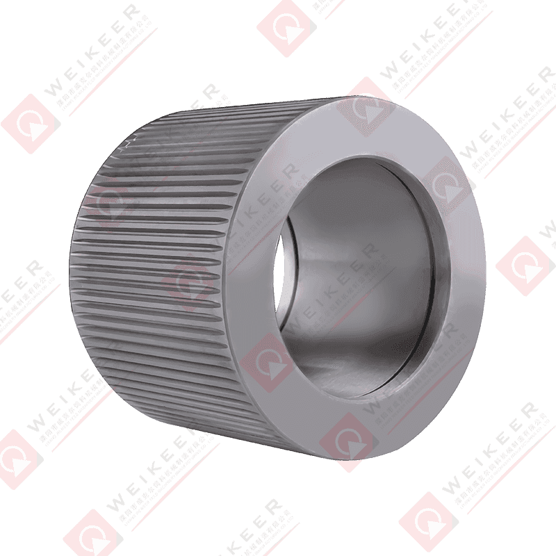 Corrugated Close End Alloy steel Pellet Roller