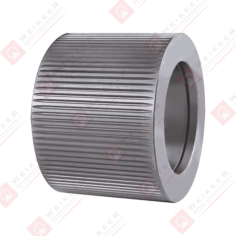 Corrugated Close End Alloy steel Pellet Roller